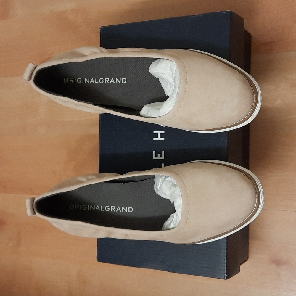 Cole Haan Original Grand Ballet Mahogany Rose Leather/Suede Shoes